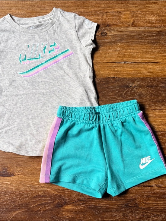Nike Other - Nike Mixed Size Outfit (3T Top / 2T Shorts) 💜💙